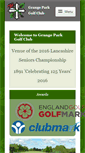 Mobile Screenshot of grangeparkgolfclub.co.uk